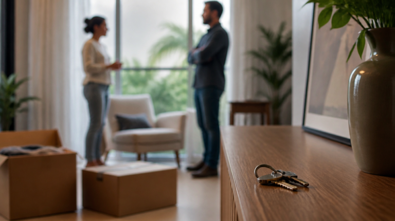 Divórcio litigioso e reorganização familiar em apartamento após separação