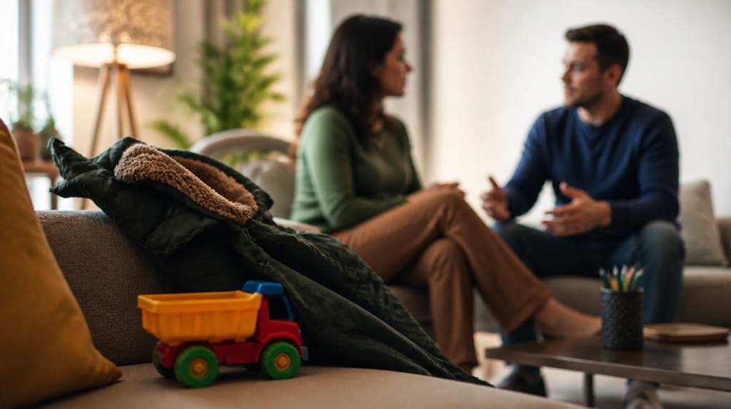 Regulamentação de visitas em contexto de rotina familiar e convivência dos filhos
